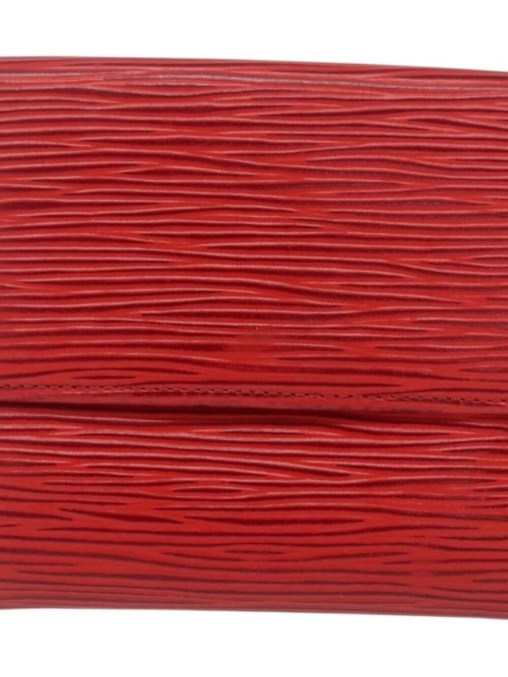 LOUIS VUITTON Porte Monnaie Billets Cartes Credit Wallet Red - Picture 2 of 15